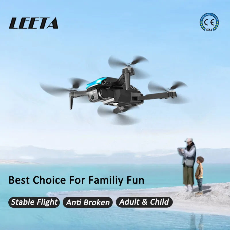 LEETA 4K HD Dual Lens Drone