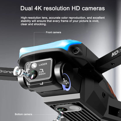 LEETA 4K HD Dual Lens Drone